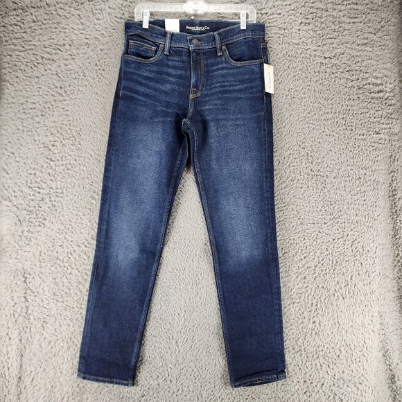 Rising Sun & Co Jeans Mens 30x34 Blue Stretch Mid Rise The Slim Fit *NWT* - Picture 1 of 16